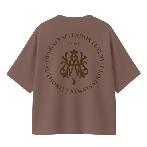 Camisa Boxy Monograma