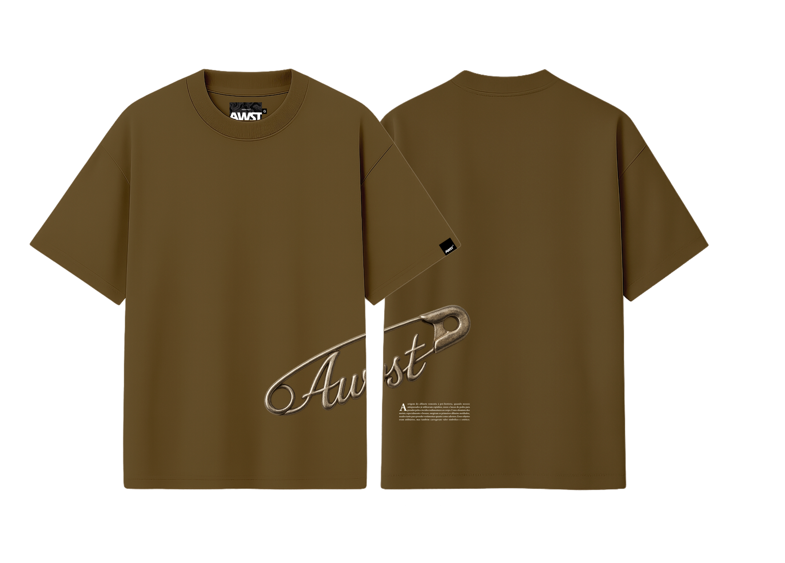 Camisa Tubular Alfinete