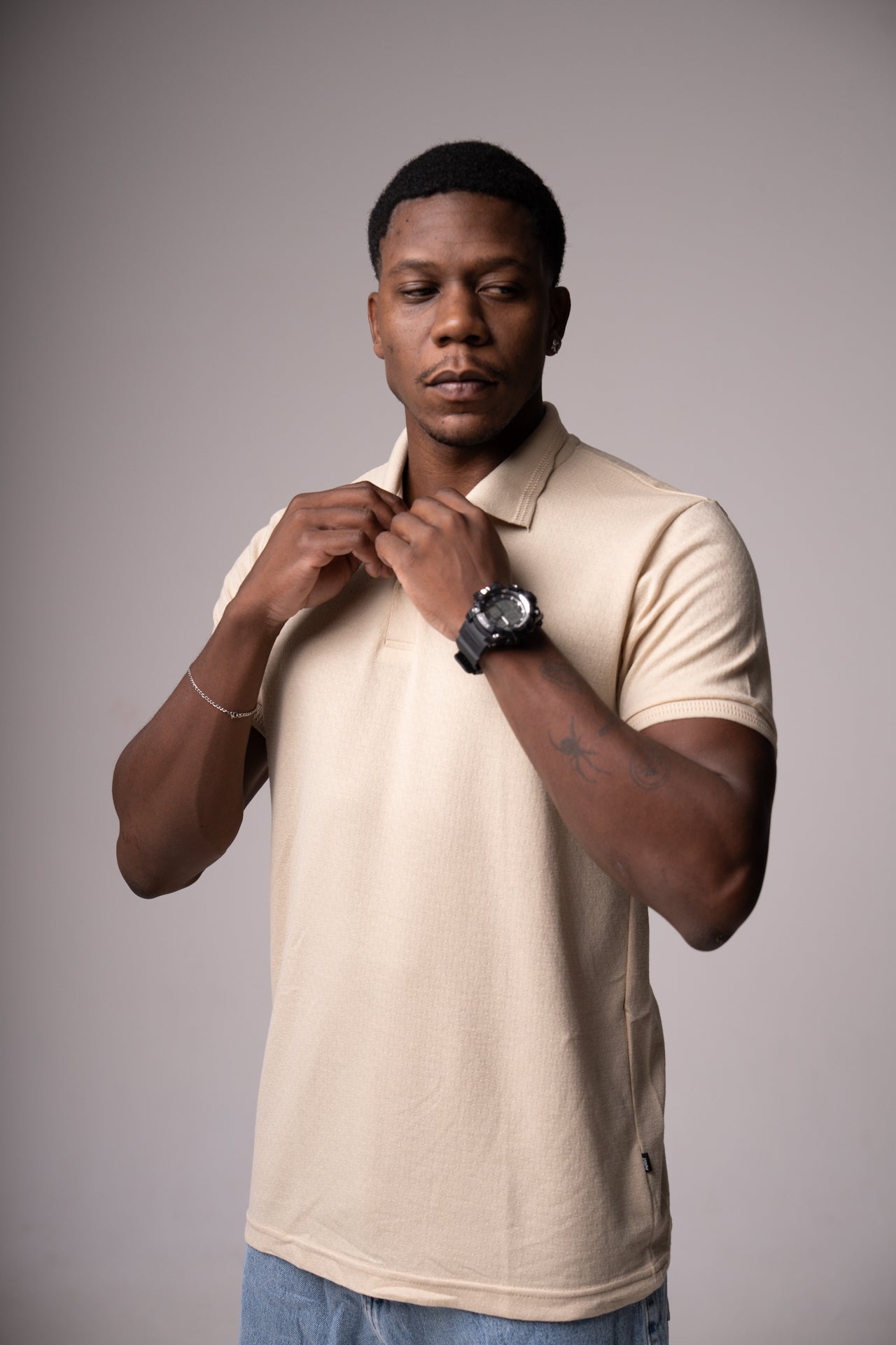 Camisa Gola Polo Diamante