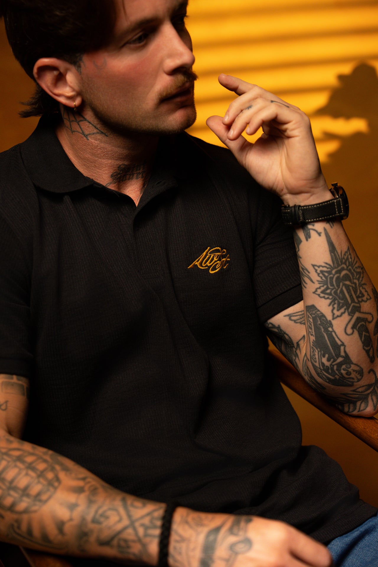Camisa Gola Polo Listrada